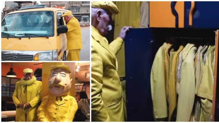 Man Who Has Been Wearing Everything Yellow for 40 Years Shows Off His Colourful House