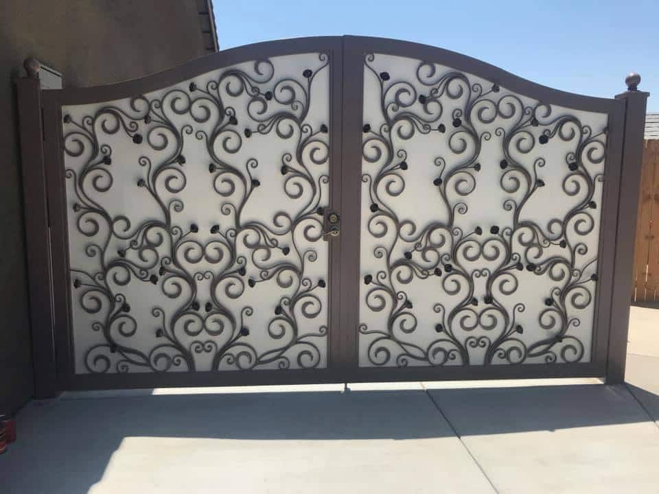 Ornamental gate design