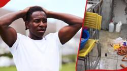 Kenyan Man Laments after Eatery Is Vandalised, Electronics Stolen: "Yuaiba Mpaka Na Kanzu"