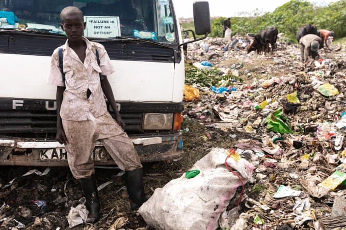 Ian Otieno: Volunteer offers full education scholarship to Dandora boy who collected plastics for sale