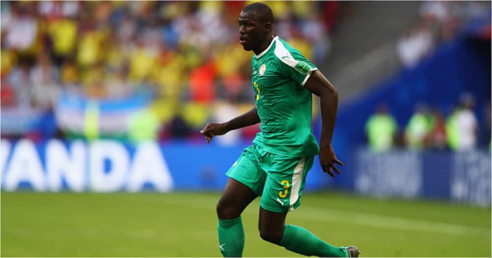 Kalidou Koulibaly in action for Senegal - Getty Images.