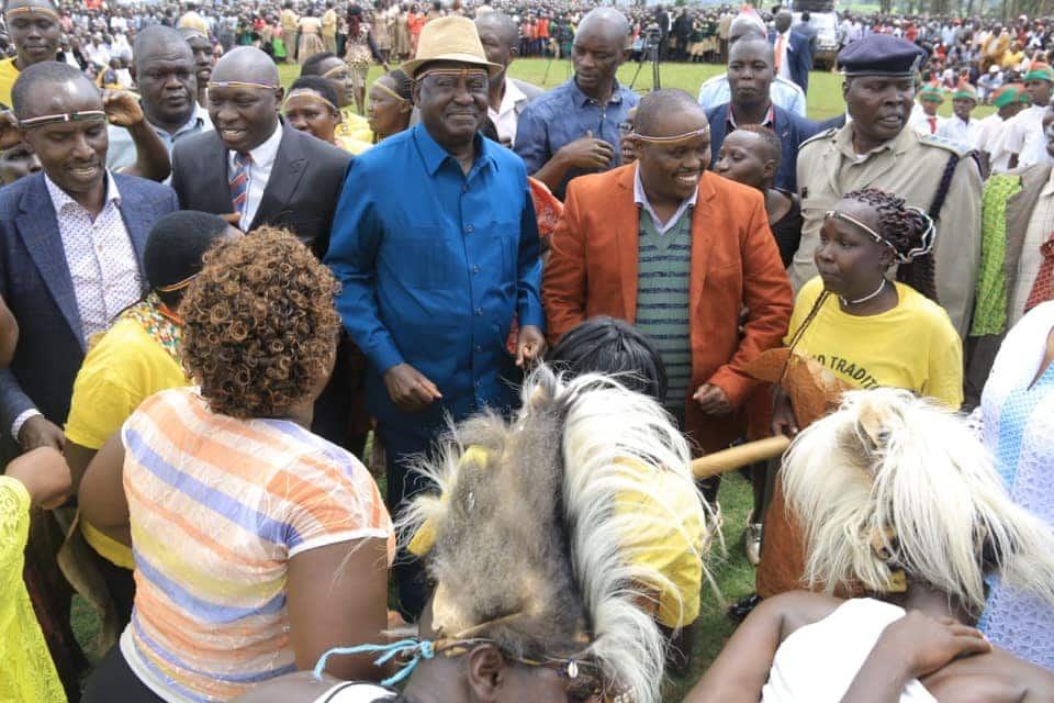 Confess your sins before you carry sacks of cash to churches - Raila tells Ruto in Elgeyo Marakwet