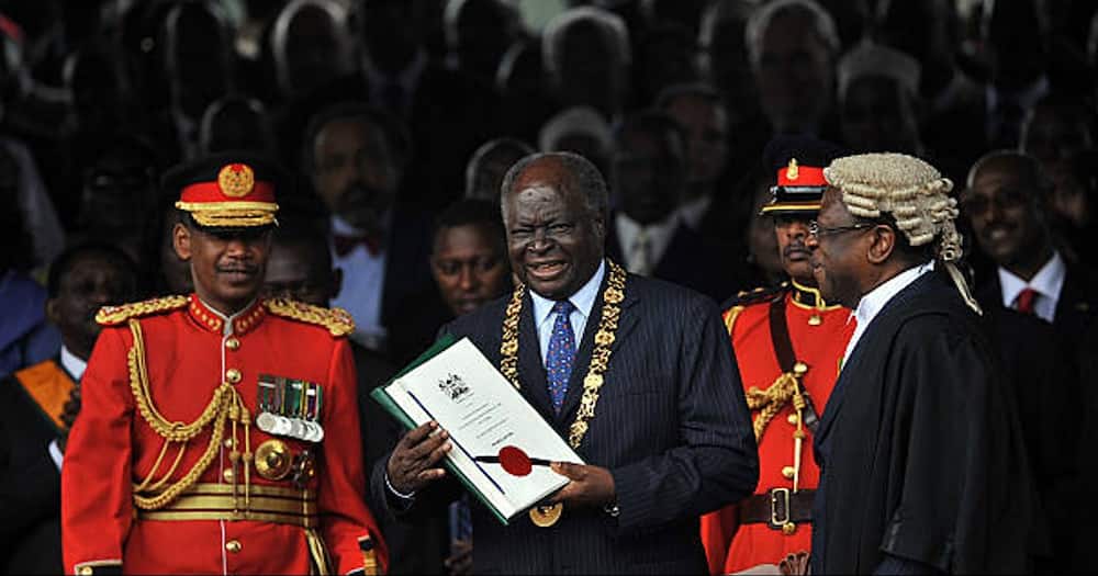 Kenyans have taken to social media celebrating Mwai Kibaki's 90th Birthday.