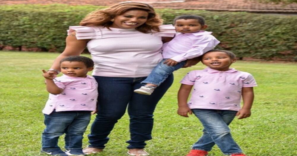 Uhuru's niece Nana Gecaga stuns netizens with lovely photos of her adorable sons