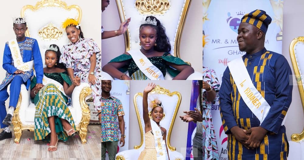 1st ever Verna Mr & Miss Autism pageant held in Ghana; winners crowned in adorable photos