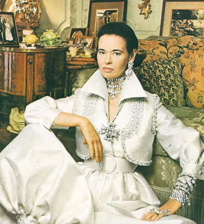 GLORIA VANDERBILT (February 20, 1924 - June 17, 2019) was an American  artist, author, actress, fashion designer, heiress, and socialite. She was  a member of the Vanderbilt family of New York and