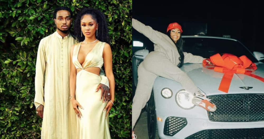 Migos Member Quavo Did Not Take Back Bentley He Gifted Ex-Lover Saweetie