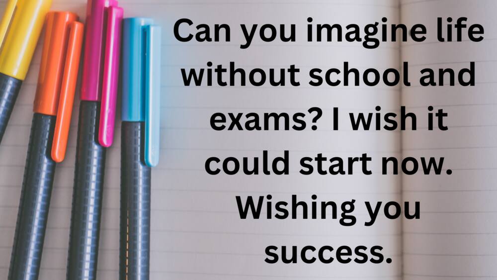 best success wishes for exams