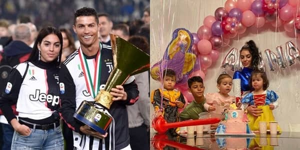 Cristiano Ronaldo and Georgina throw lovely family superhero-themed ...