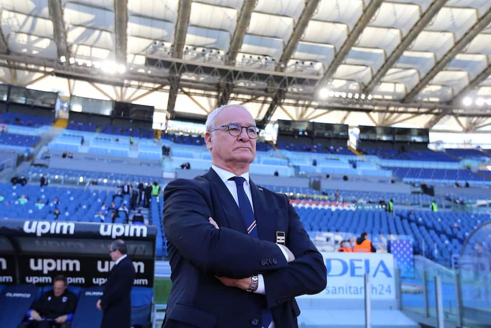 A file photo of Italian boss Claudio Ranieri during a past match. Photo by Paolo Bruno.