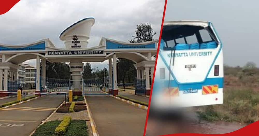 At least 11 students from Kenyatta University were confirmed dead after their bus collided with a truck