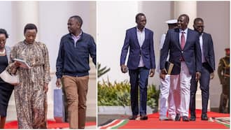 William Ruto's Children, Son-in-Law Join Him at Thanksgiving Service in State House