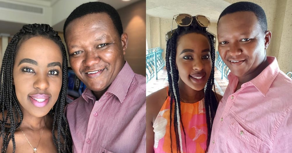 Alfred Mutua and Lillian Nganga.