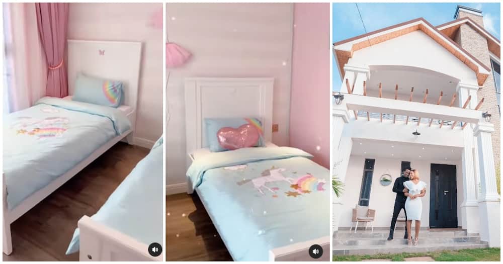 Diana Marua flaunts her daughter's bedroom.