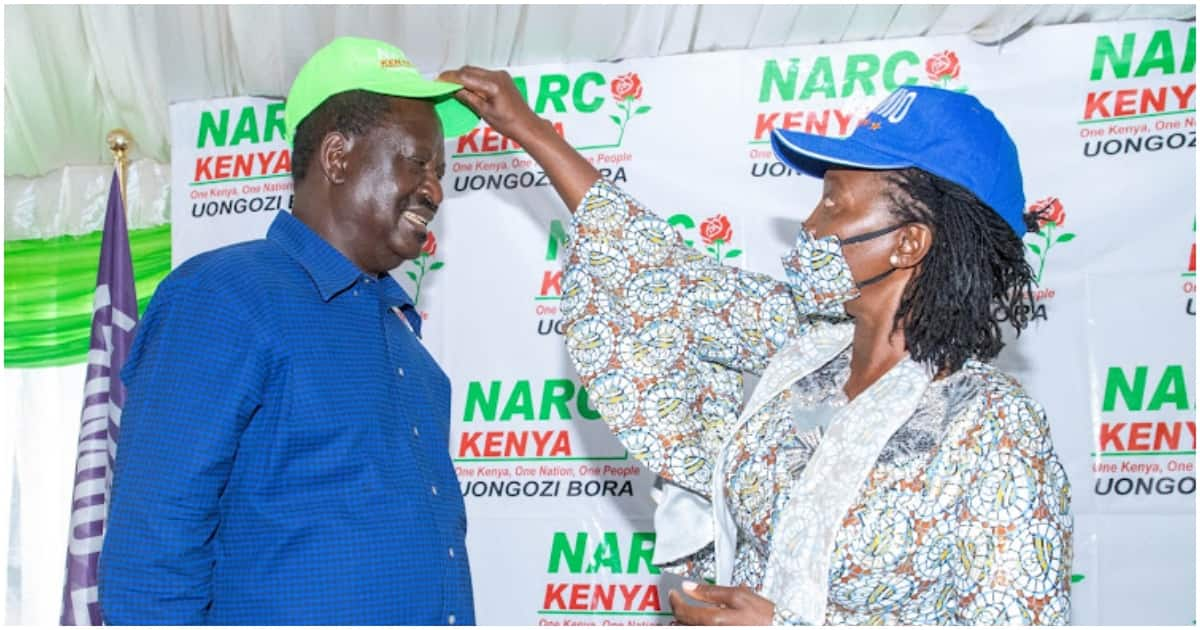 Martha Karua, 8 Other Key Politicians Accompanying Raila Odinga In His ...