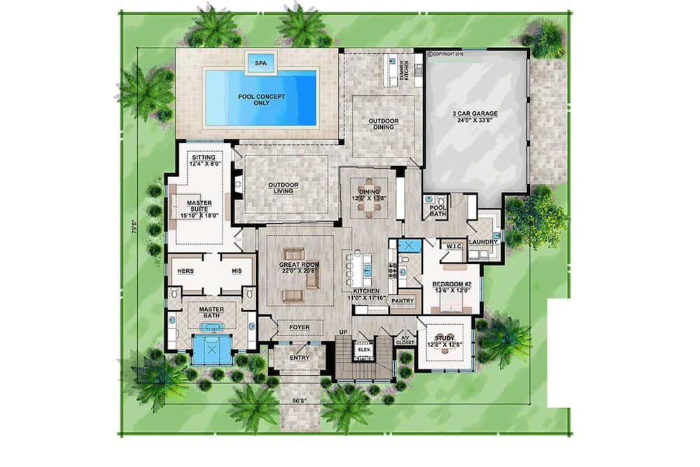 10 Spacious 5 Bedroom House Plans For Large Families