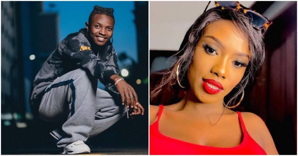 Mr Seed opened up about his relationship with baby mama. Photo: Mr Seed Official, Liz Sonia.