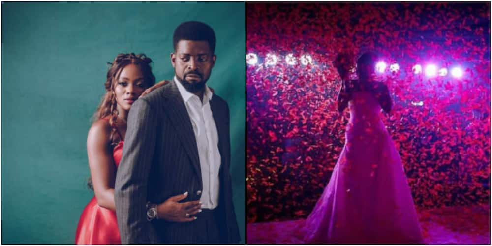 Basketmouth and his adorable wife, Elsie.