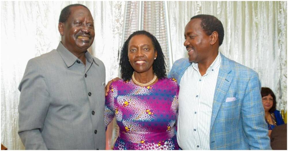 Raila Odinga, Martha Karua, Kalonzo Musyoka