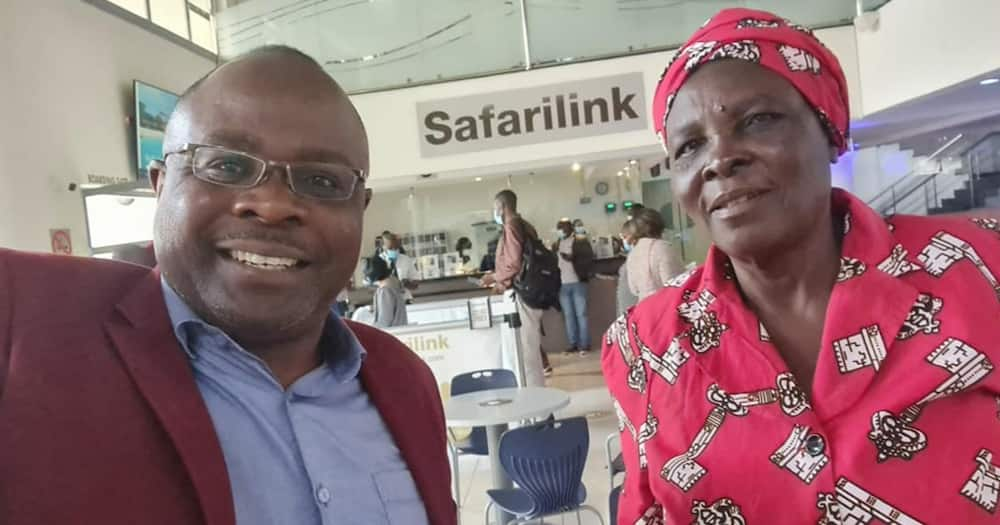 Alex Chamwada celebrated his mother with a nice Bible verse.