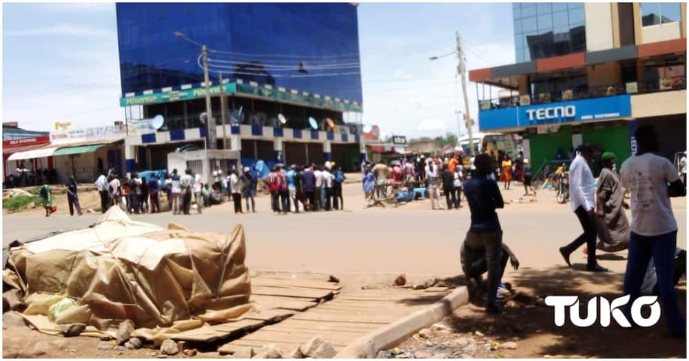 Picha za Matukio Migori: Wakazi Wafanya Mzoezi Kuhusu Maandamano ya Jumatatu, Machi 20