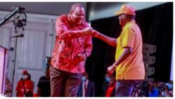 Uhuru Kenyatta Lauds Raila Odinga for Being Peacemaker: "Yeye Si Mtu Ya Vita"