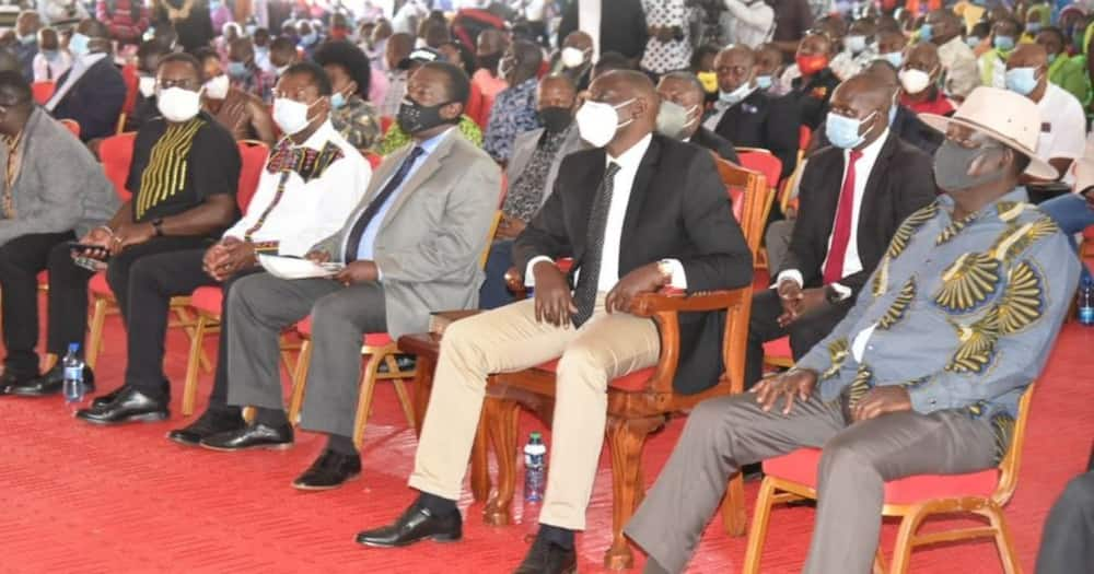 Kakamega: Wewe ni mwanafunzi wa Raila kisiasa, DP Ruto aambiwa