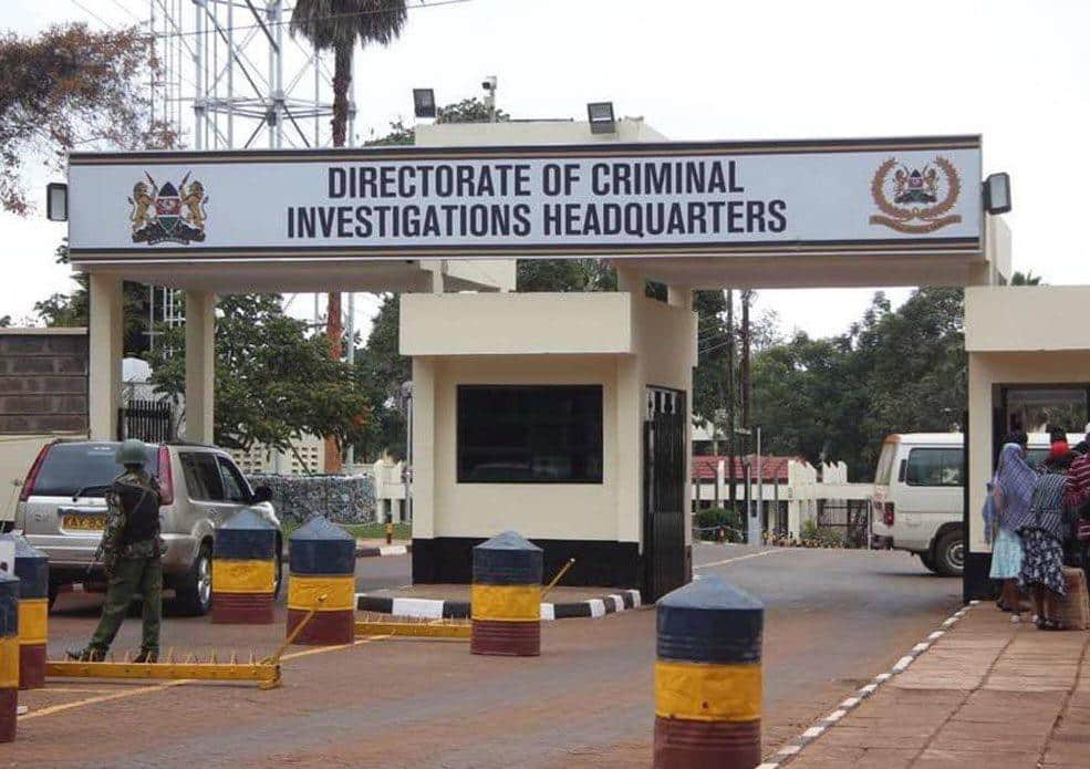 DCI commends crime suspect for surrendering firearm, confessing his sins to a pastor