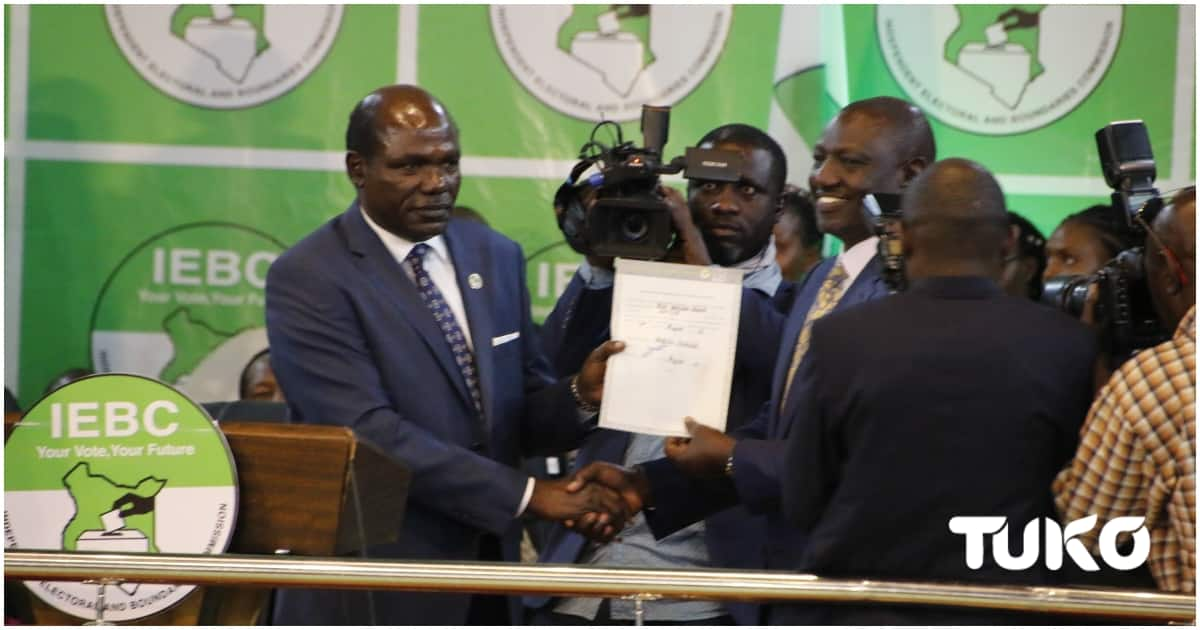 William Ruto Praises IEBC For Delivering Fair Presidential Election ...