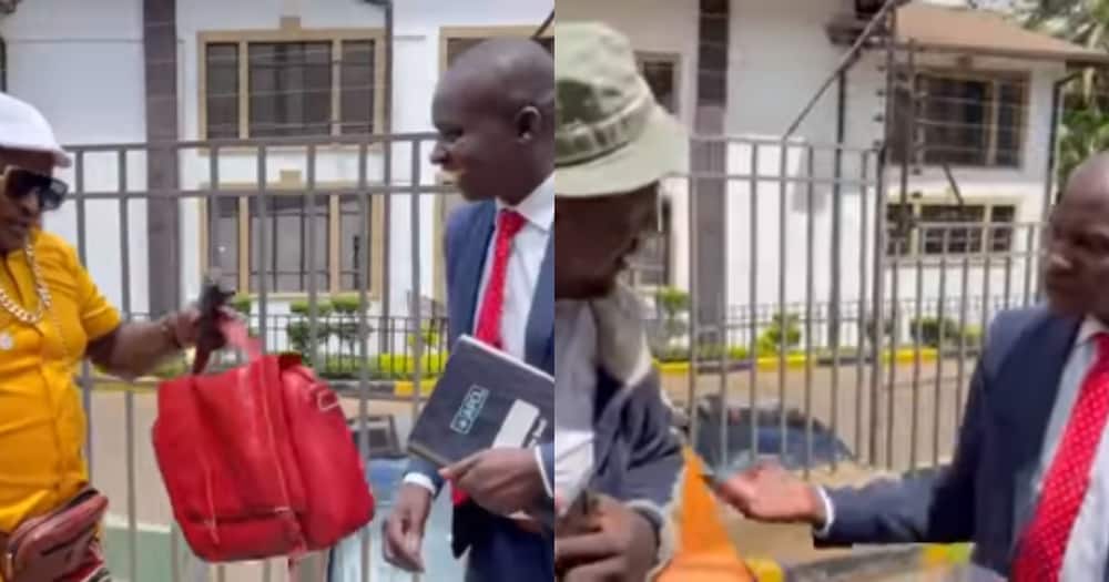 Terence Creative created a clip showing Kenyans' reactions upon being busted by officials from the Kenya Revenue Authority.