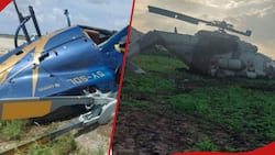 Wajir: Helicopter Flying to Collect KCSE Papers Crashes as Video KDF Chopper Crash Also Emerges