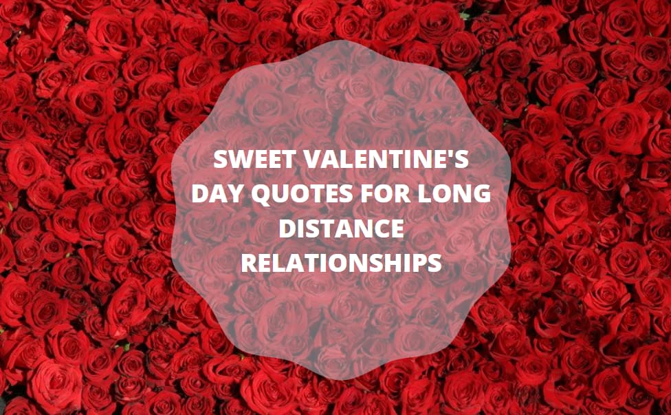 100+ sweet Valentine's Day quotes for long distance relationships -  