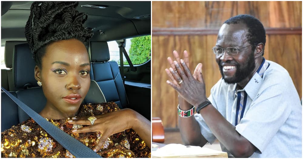 Lupita and Anyang' Nyong'o