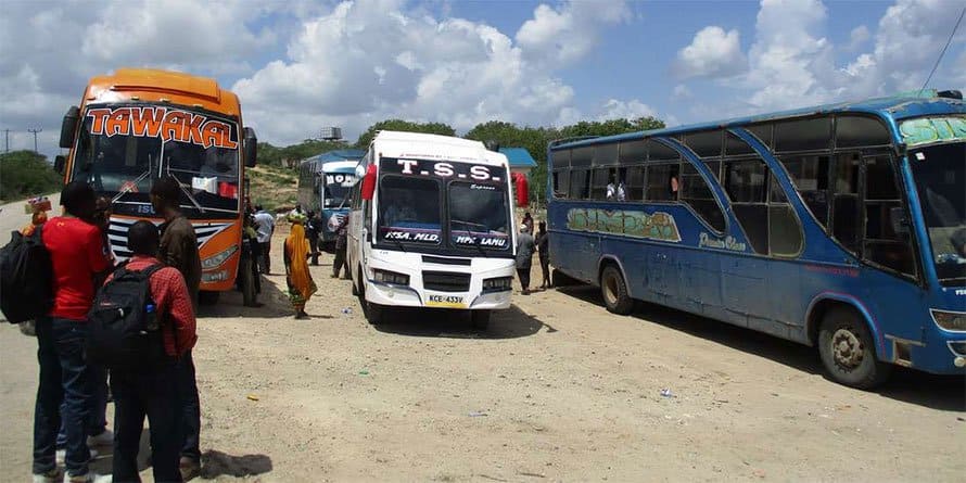 Police officers who were escorting buses to Lamu could not be reached during attack