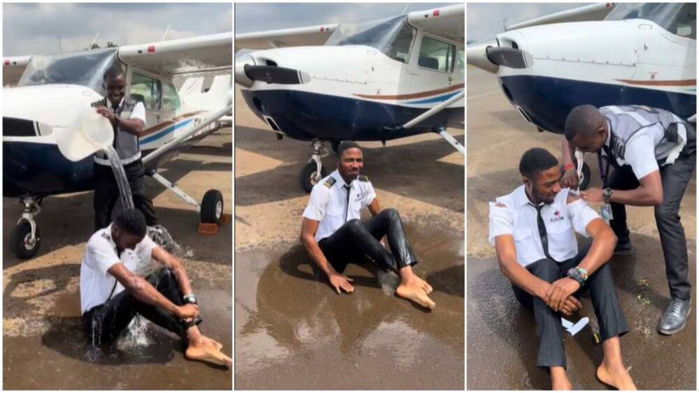 man-flies-plane-without-help-for-1st-time-friends-pour-water-on-his