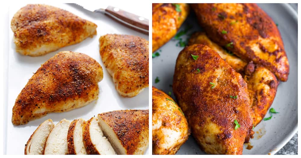 Baked chicken breasts