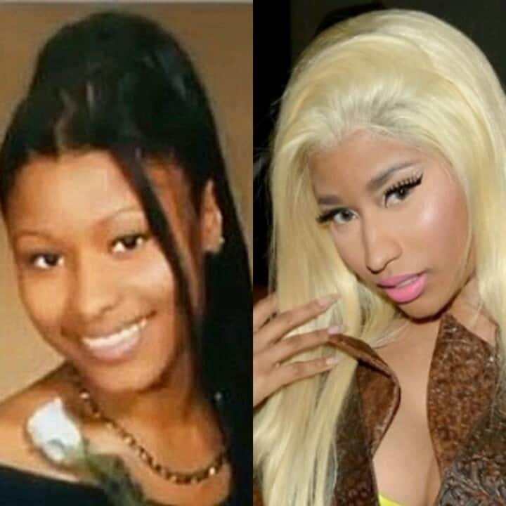 Nicki Minaj bleach