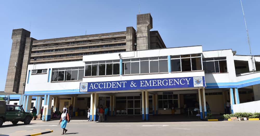 Kenya's oldest hospital, Kenyatta National Hospital (KNH).