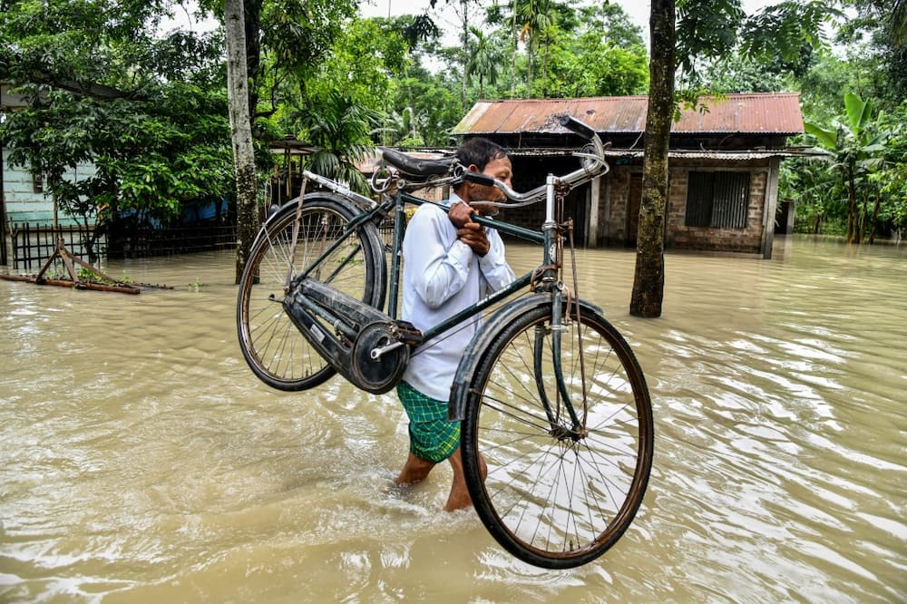 Assam was reeling under severe flooding