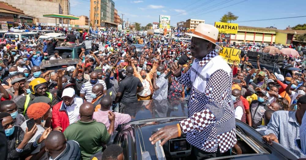 ODM leader Raila Odinga. Photo: Raila Odinga.
