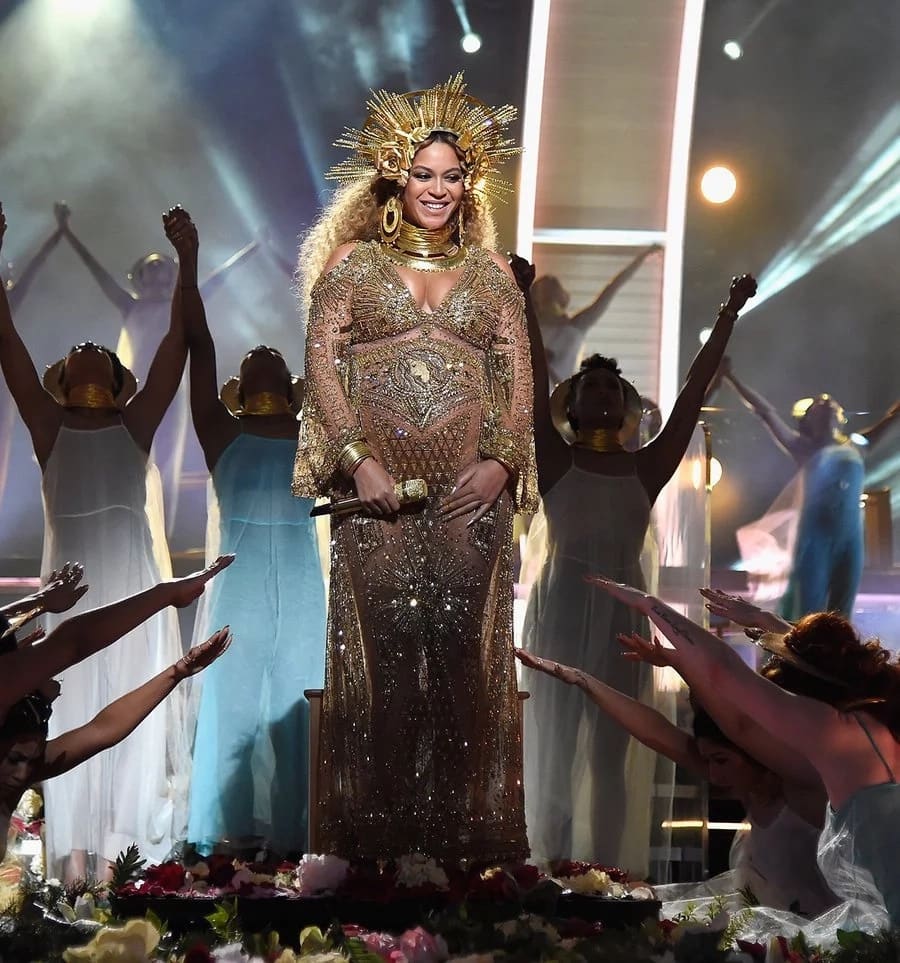 Beyonce transforms into Osun for the Grammy’s