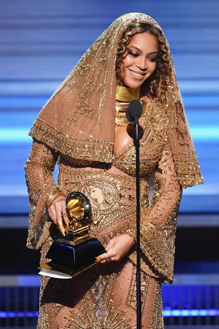 Beyonce transforms into Osun for the Grammy’s