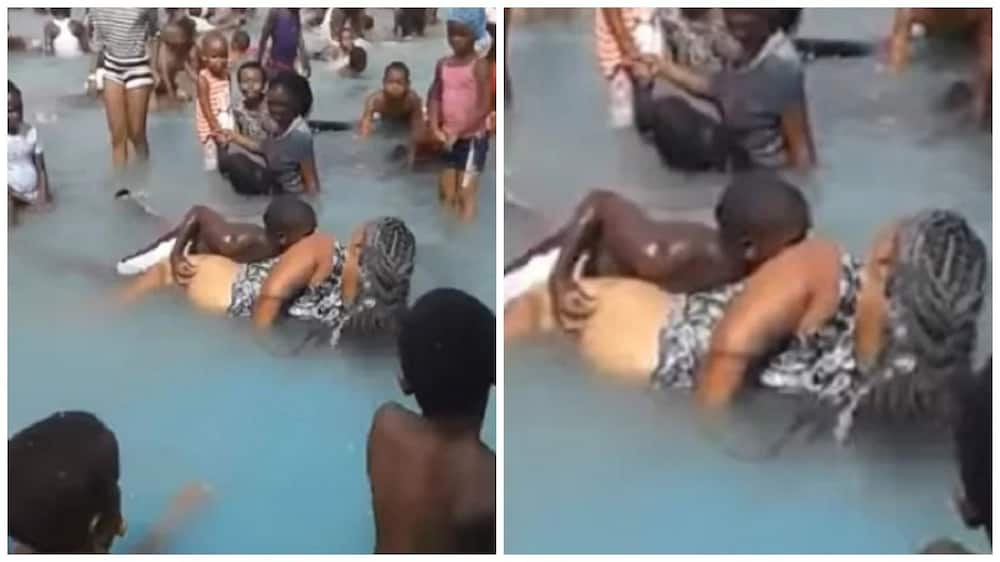 Mother arrested for allegedly 'sleeping with' her son at a crowded beach (photo)